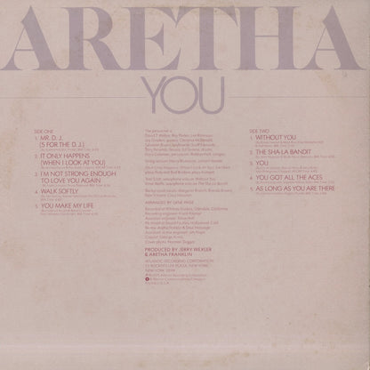 Aretha Franklin / アレサ・フランクリン / You (SD18151)