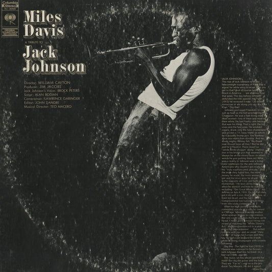 Miles Davis / マイルス・デイヴィス / A Tribute To Jack Johnson (KC30455)