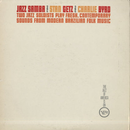 Stan Getz / Charlie Byrd / スタン・ゲッツ　チャーリー・バード / Jazz Samba (V-8432)