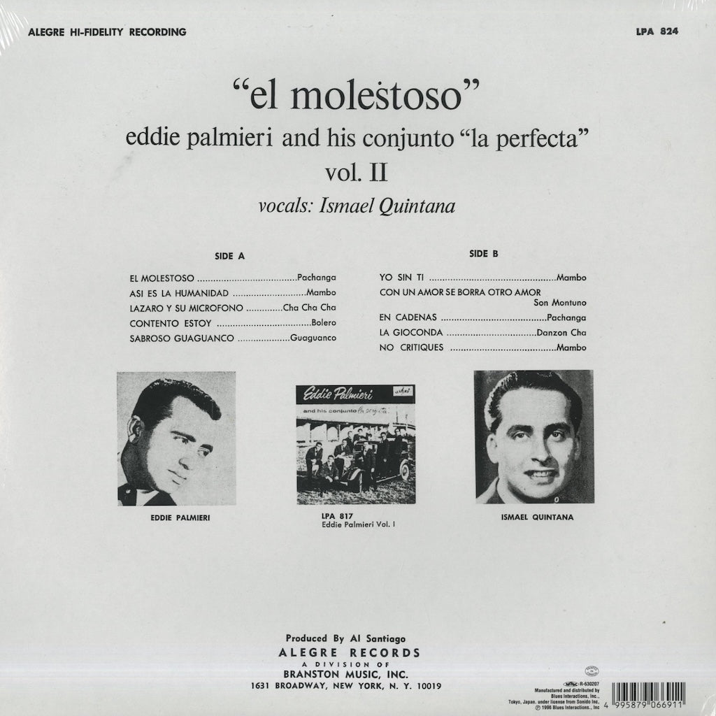 Eddie Palmieri / エディ・パルミエリ / El Molestoso Vol.2 (PLP6691)