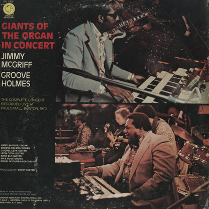 Jimmy McGriff / Groove Holmes / ジミー・マグリフ　グルーヴ・ホルムズ / Giants Of The Organ In Concert (GM 3300)