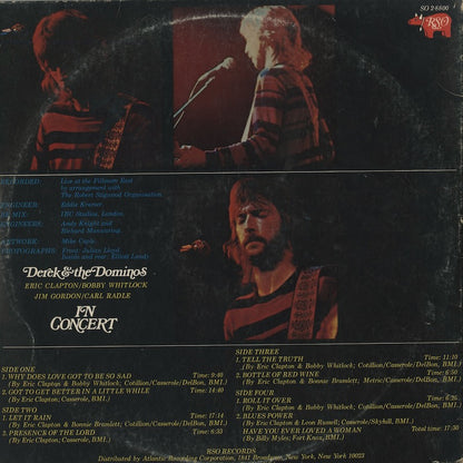 Derek & The Dominos / デレク・アンド・ザ・ドミノス / In Concert (SO 2-8800)