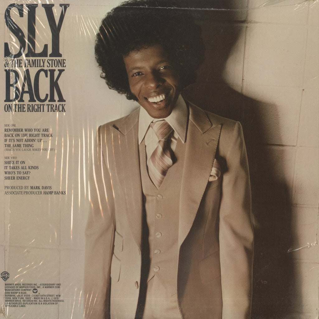 Sly u0026 The Family Stone / スライ＆ザ・ファミリー・ストーン / Back On The Right Track (B –  VOXMUSIC WEBSHOP