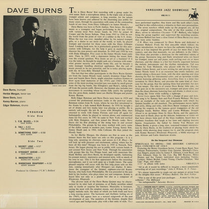 Dave Burns / デイヴ・バーンズ (1962) (KUJ2007)