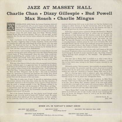 The Quintet / クインテット / Jazz At Massey Hall (86003)