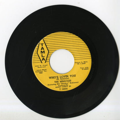 The Miracles / ミラクルズ / Shop Around / Who's Lovin You -7 (H-55518)