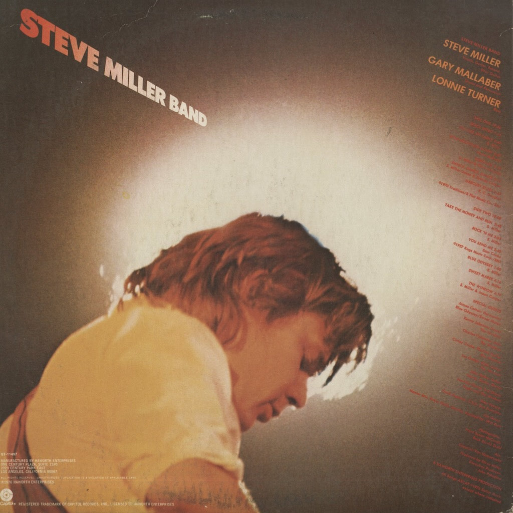 Steve Miller Band / スティーヴ・ミラー・バンド / Fly Like An Eagle (ST11497)