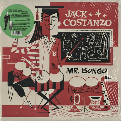 Jack Costanzo / ジャック・コスタンツォ / Mr. Bongo -2LP (JMANLP081)