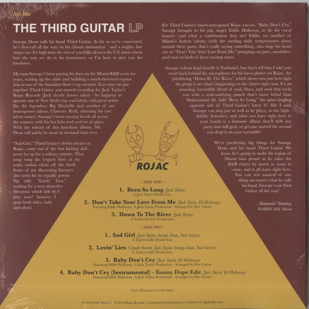 Third Guitar The Third Guitar 10インチ レコード Third Guitar – The Third Guitar – Vinyl (LP, 10