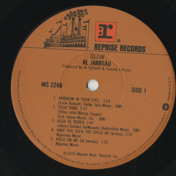 Al Jarreau / アル・ジャロウ / Glow (MS2248)
