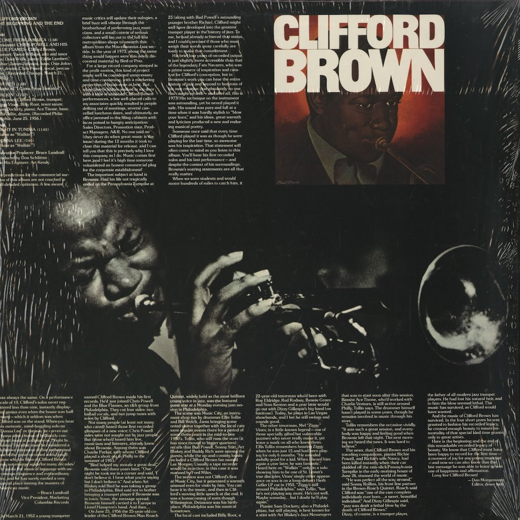 Clifford Brown / クリフォード・ブラウン / The Beginning And The End (23AP 92)