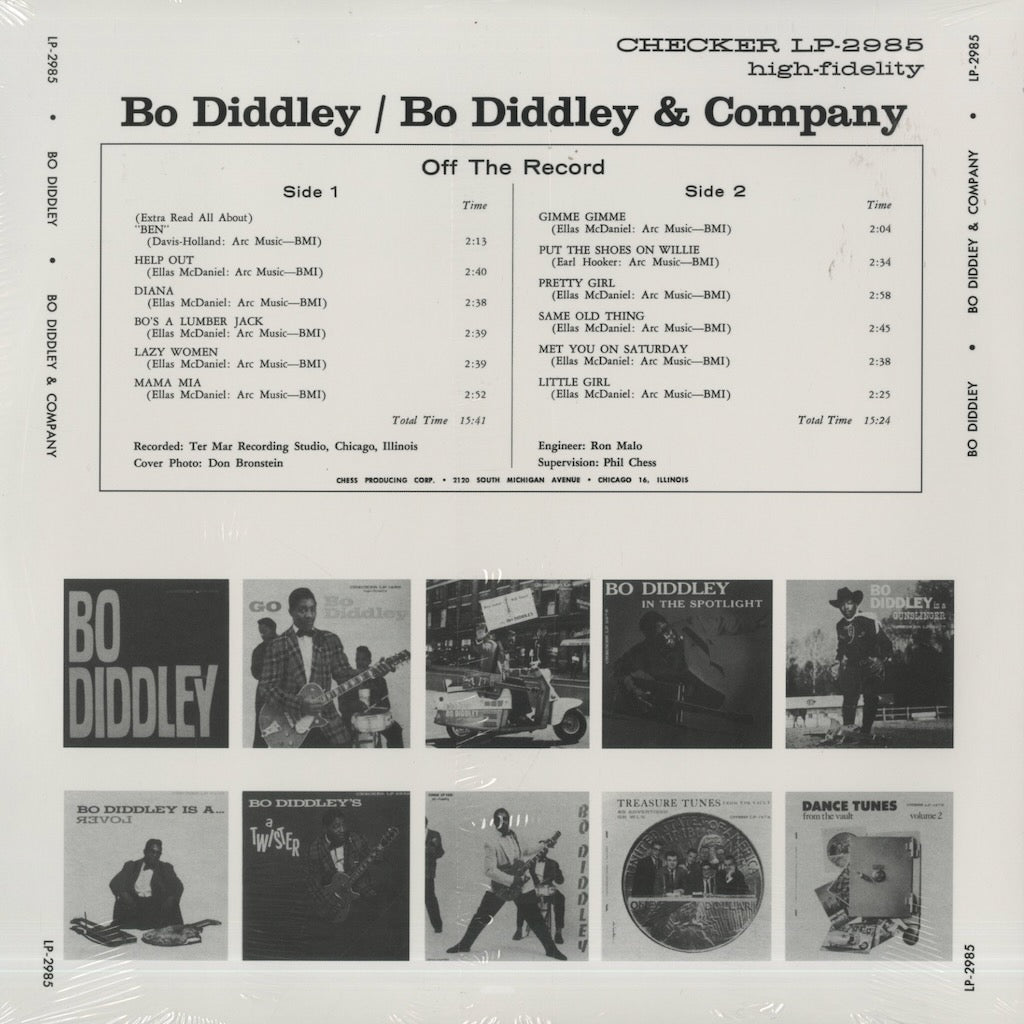 Bo Diddley / ボ・ディドリー / Bo Diddley & Company – VOXMUSIC WEBSHOP