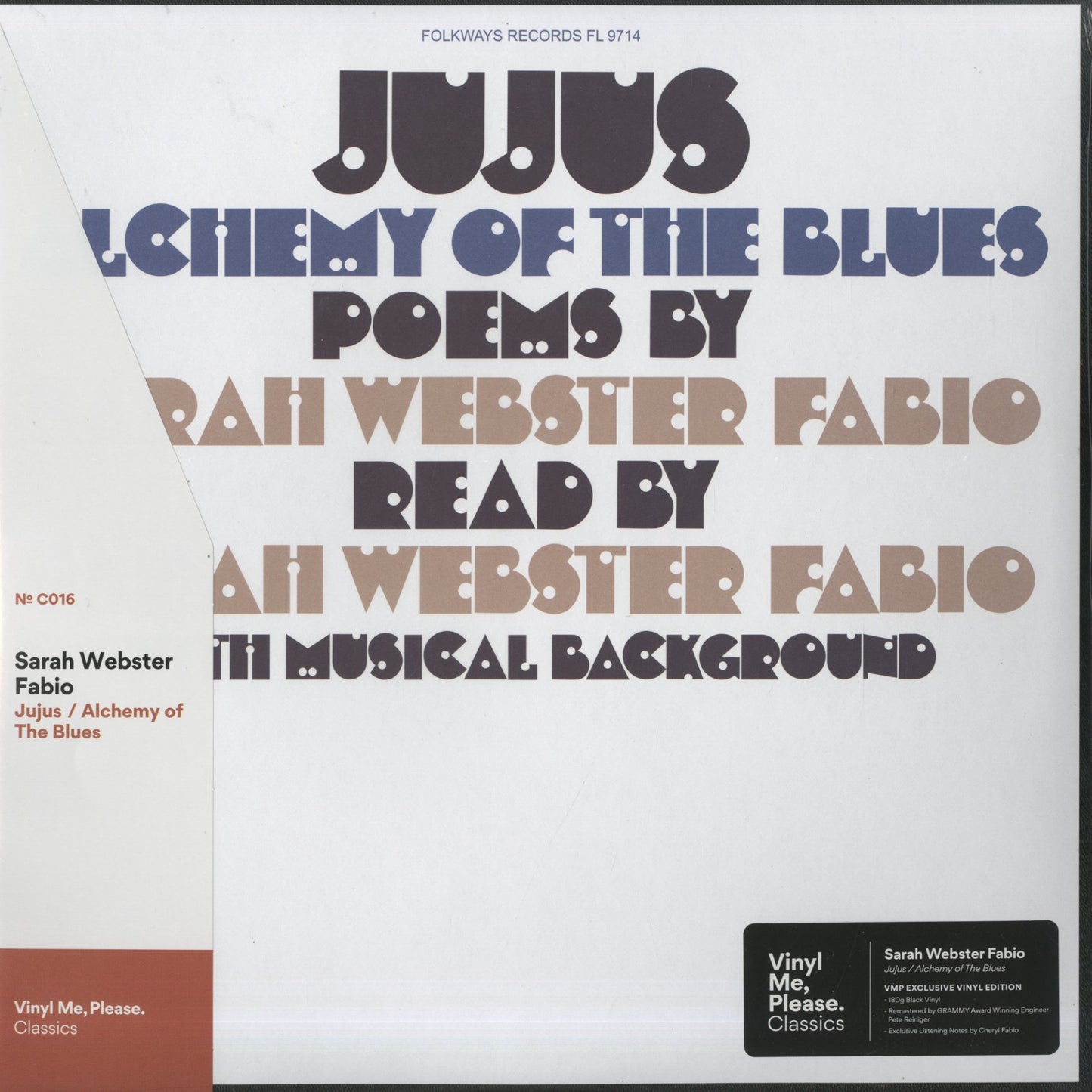 Sarah Webster Fabio / サラ・ウェブスター・ファビオ / Jujus / Alchemy Of The Blues -180g (C016)