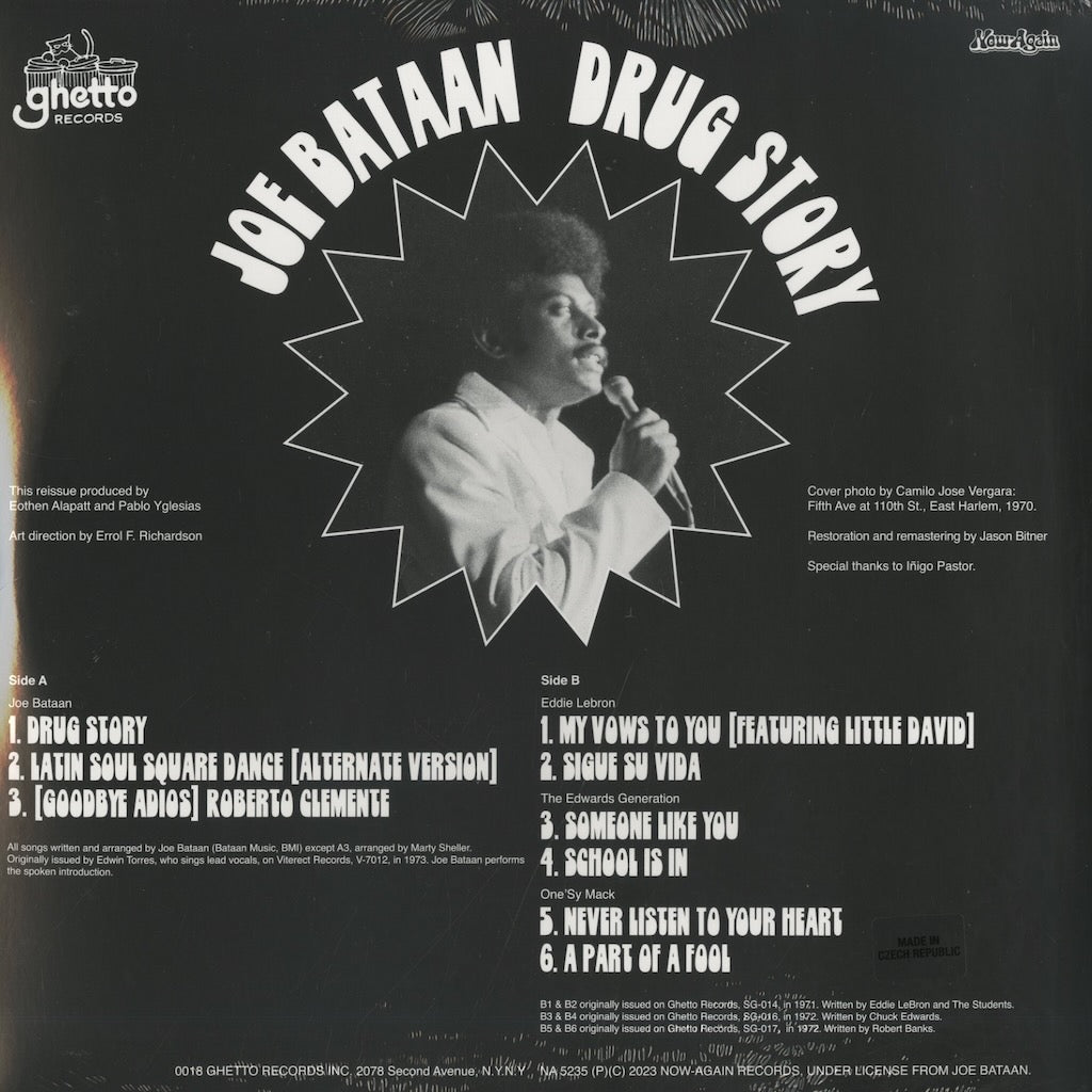 Joe Bataan / ジョー・バターン / Drug Story (NA5235)