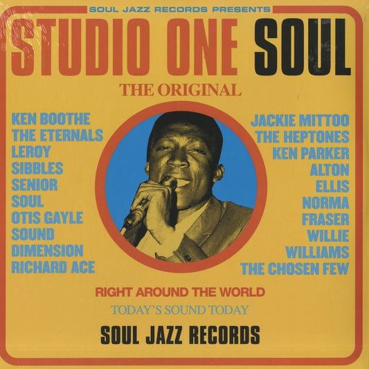 V.A./ Studio One Soul - Ken Boothe / Jackie Mittoo / The Heptones  -2LP (SJRLP-466)
