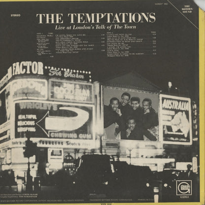 The Temptations / テンプテーションズ / Live At London's Talk Of Town (GS953)