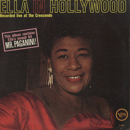 Ella Fitzgerald / エラ・フィッツジェラルド / Ella In Hollywood (V-4052)
