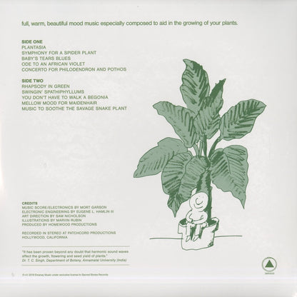 Mort Garson / Mother Earth's Plantasia (SBR-3030)