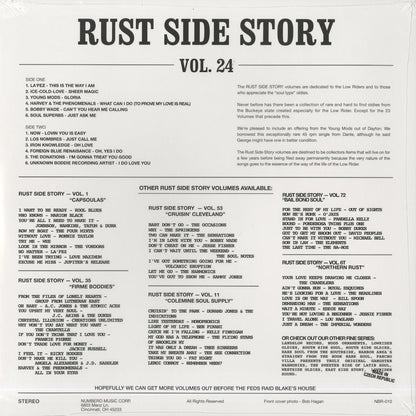 V.A./ Rust Side Story VOL.24 - TRI COLOR STRIPE VINYL (NBR-010)