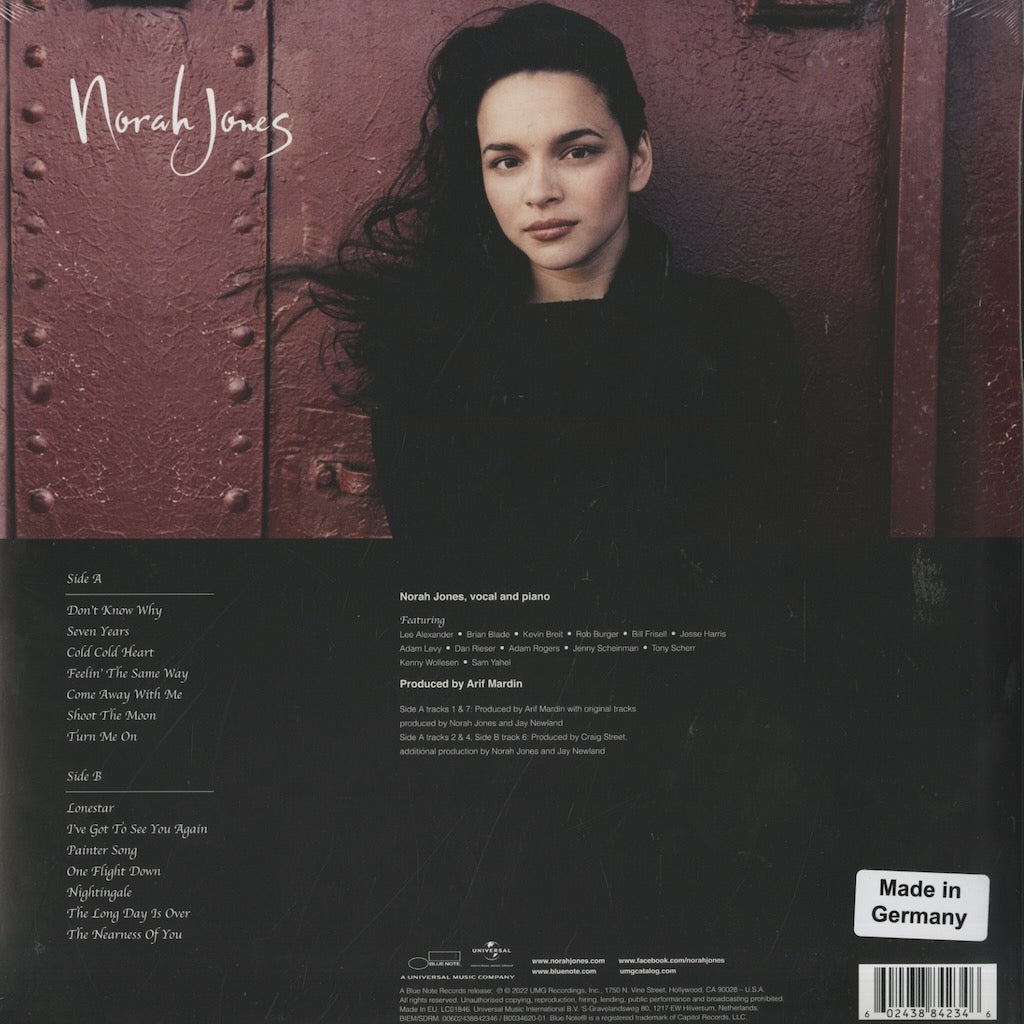 Norah Jones / ノラ・ジョーンズ / Come Away With Me - 20th Anniversary Edition