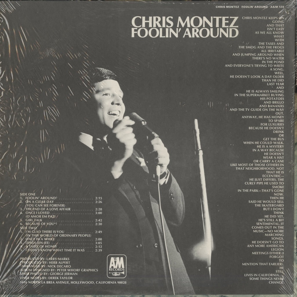 Chris Montez / クリス・モンテス / Foolin' Around (SP4128)