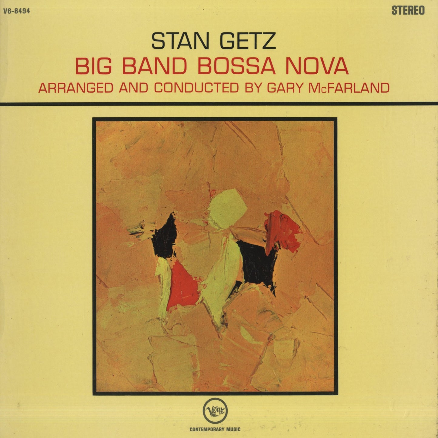 Stan Getz / スタン・ゲッツ / Big Band Bossa Nova (V6-8494)