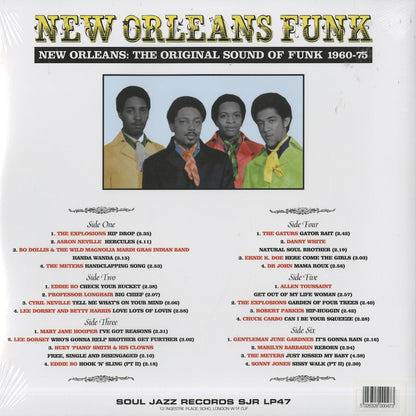 V.A./ New Orleans Funk : Vol.1 : The Original Sound Of Funk 1960-75 -3LP (SJR LP47)