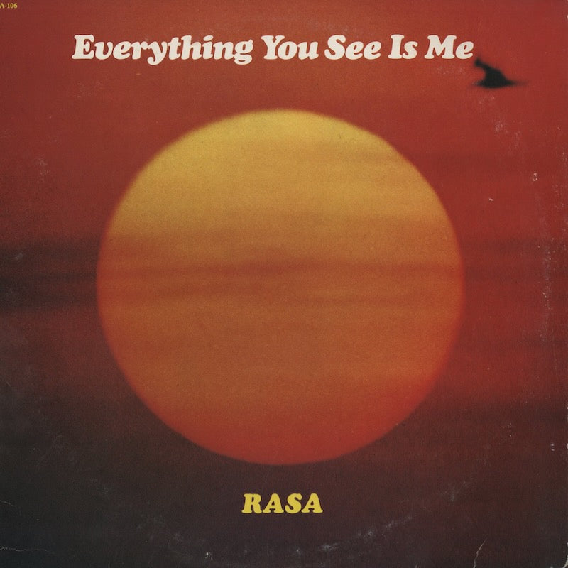 Rasa / ラサ / Everything You See Is Me (RA-106)