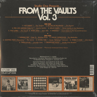 V.A./ Studio One Presents From The Vaults Vol.3 (CLD LP006)