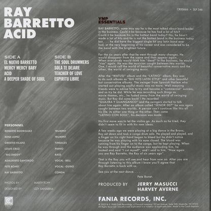 Ray Barretto / レイ・バレット / Acid (180g) (VMP-E130)