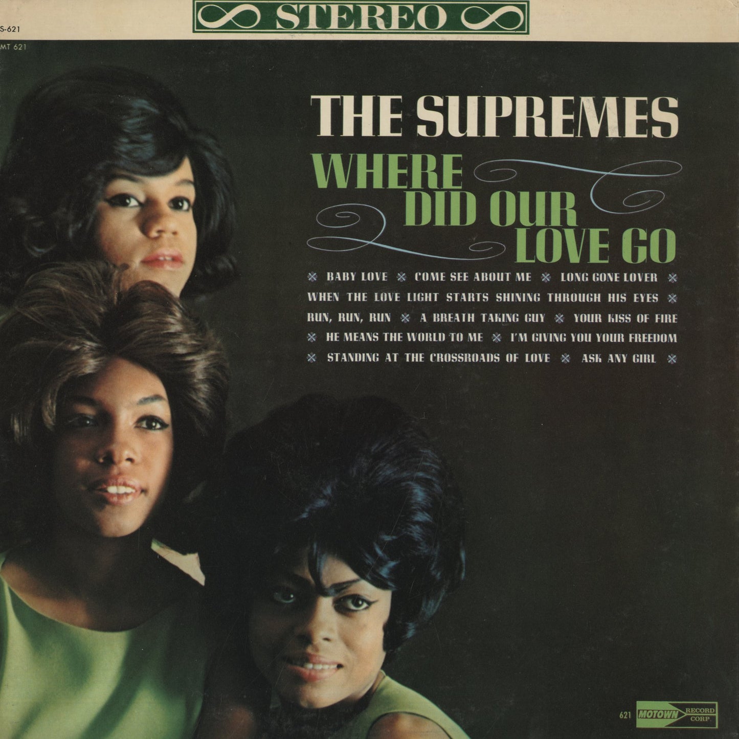 The Supremes / シュープリームス / Where Did Our Love Go (S621)