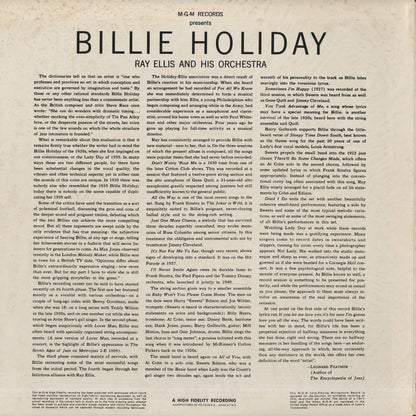 Billie Holiday / ビリー・ホリデイ / Last Recording (MM 2091)