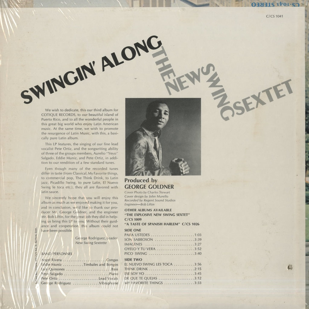 The New Swing Sextet / ニュー・スウィング・セクステット / Swingin' Along (LP C-1041) –  VOXMUSIC WEBSHOP