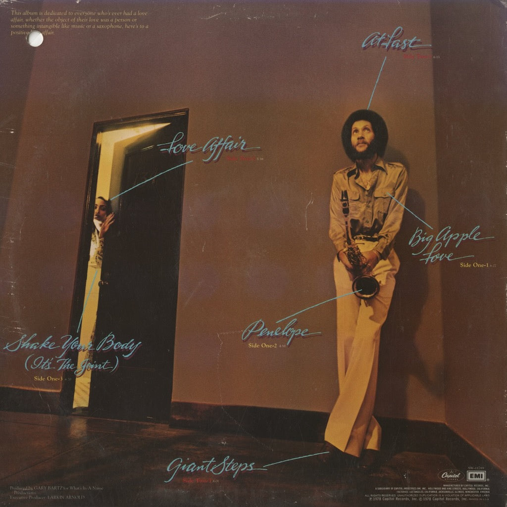 Gary Bartz / ゲイリー・バーツ / Love Affair (SW 11789) – VOXMUSIC WEBSHOP