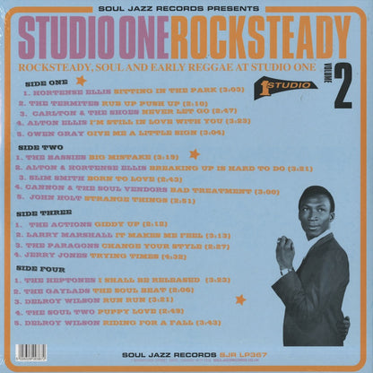 V.A./ Studio One Rocksteady - Vol.2 : Rocksteady ,Soul and Early Reggae at Studio One -2LP (SJRLP367)