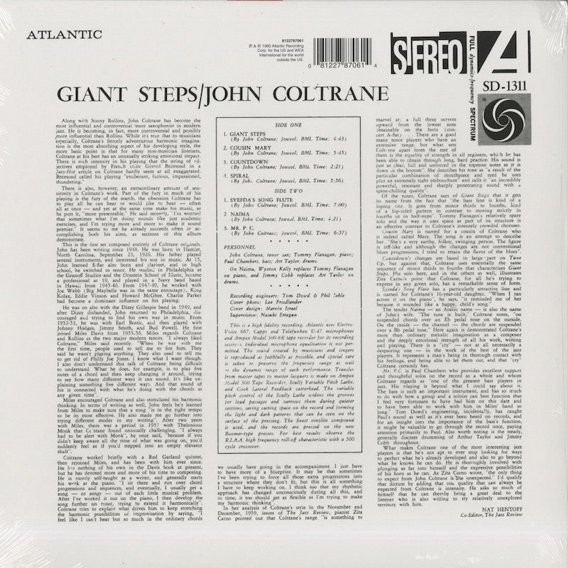 John Coltrane / ジョン・コルトレーン / Giant Steps