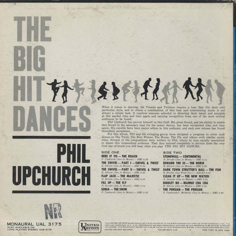 Phil Upchurch / フィル・アップチャーチ / The Big Hit Dances (UAL3175)