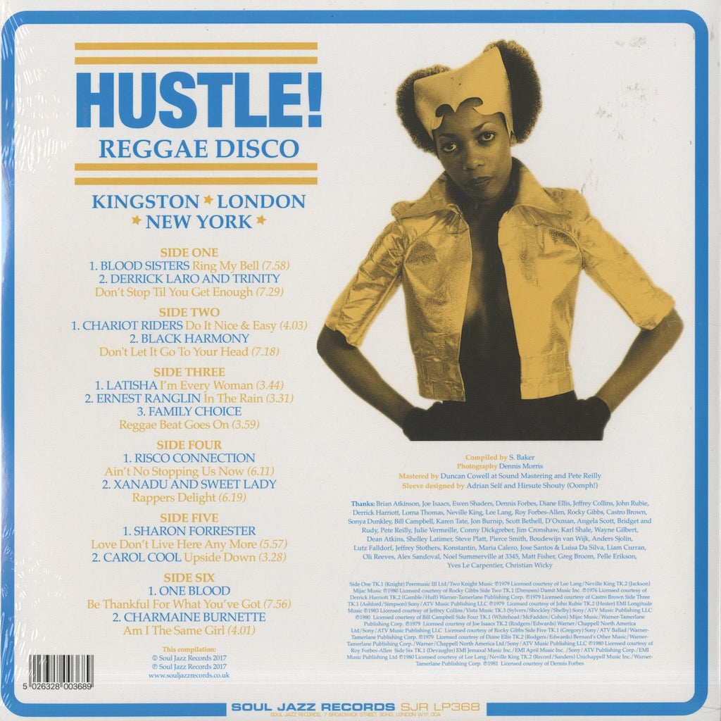 V.A./ Hustle! : Reggae Disco - 3LP (SJRLP368)