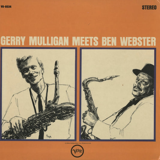 Gerry Mulligan  / ジェリー・マリガン / Meets Ben Webster (V6-8534)