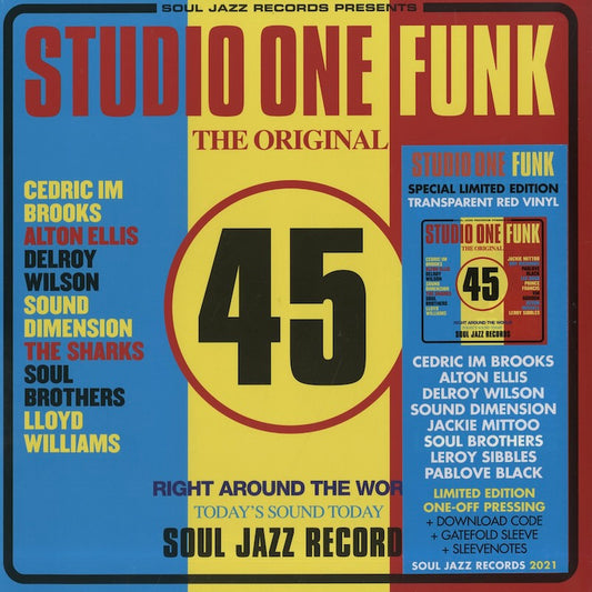 V.A./ Studio One Funk / Cedric Im Brooks , Pablove Black , Alton Ellis -2LP (SJR LP 97C)