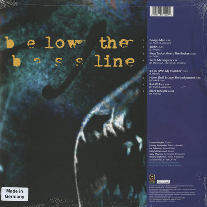 Ernest Ranglin / アーネスト・ラングリン / Below The Bassline -180g Yellow Vinyl(487 140-2)
