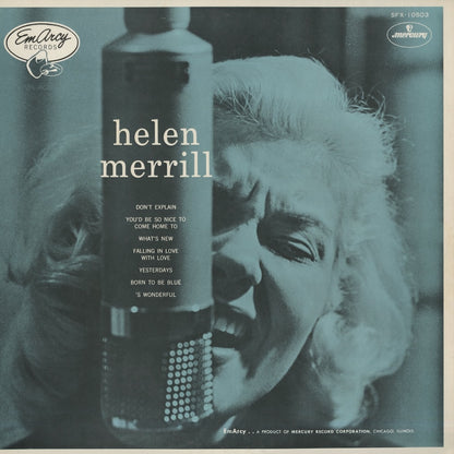 Helen Merrill / ヘレン・メリル / Helen Merrill With Clifford Brown (15PJ-2012M)