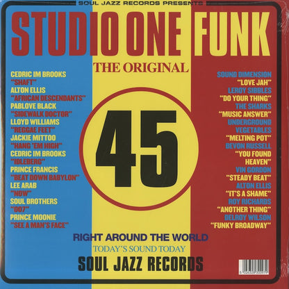 V.A./ Studio One Funk / Cedric Im Brooks , Pablove Black , Alton Ellis -2LP (SJR LP 97C)