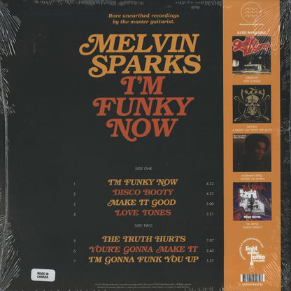 Melvin Sparks / メルヴィン・スパークス / I'm Funky Now -180g (TWM57)