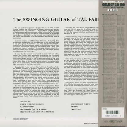 Tal Farlow / タル・ファーロウ / The Swinging Guitar of (SGD-44)