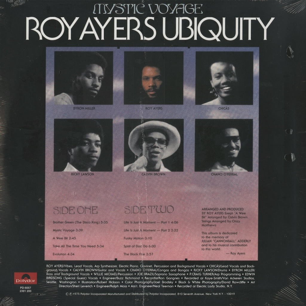 Roy Ayers / ロイ・エアーズ / Mystic Voyage – VOXMUSIC WEBSHOP