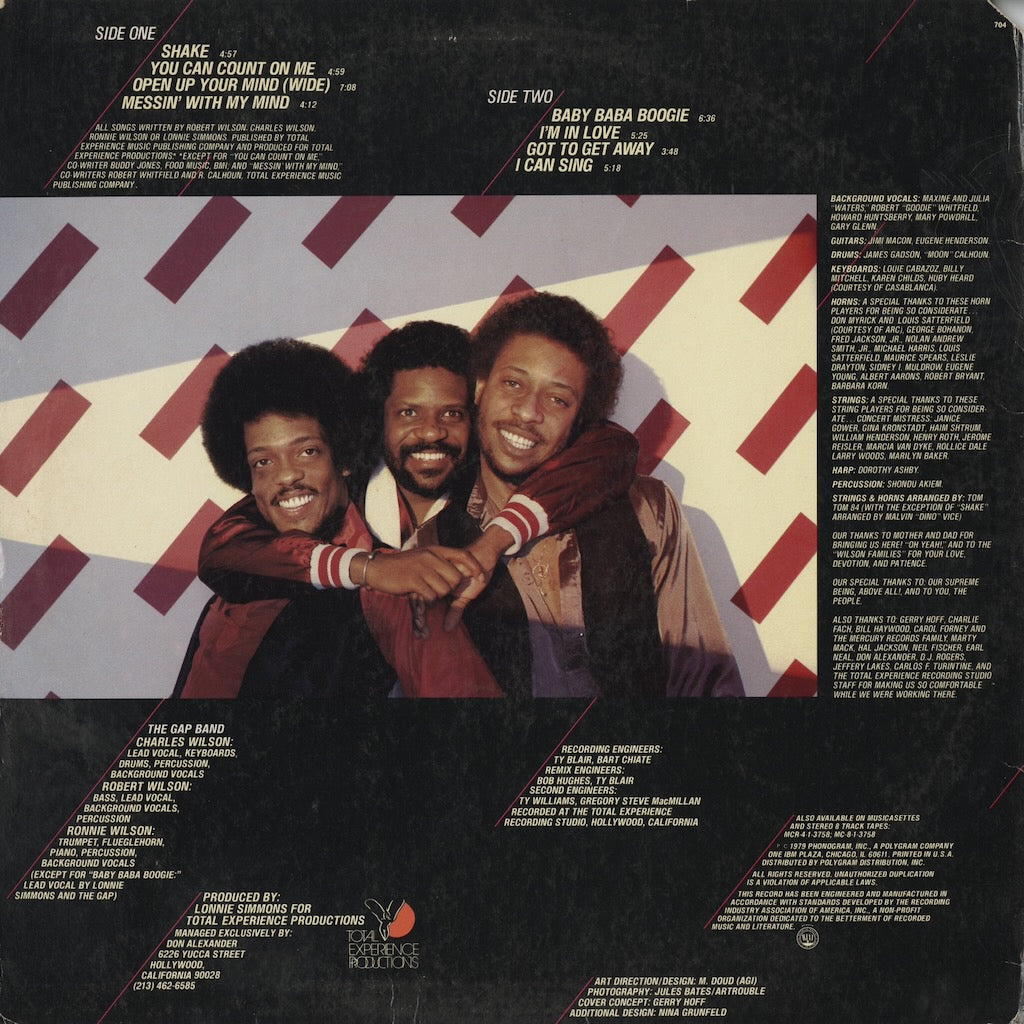 The Gap Band / ギャップ・バンド (1979) (SRM-1-3758)