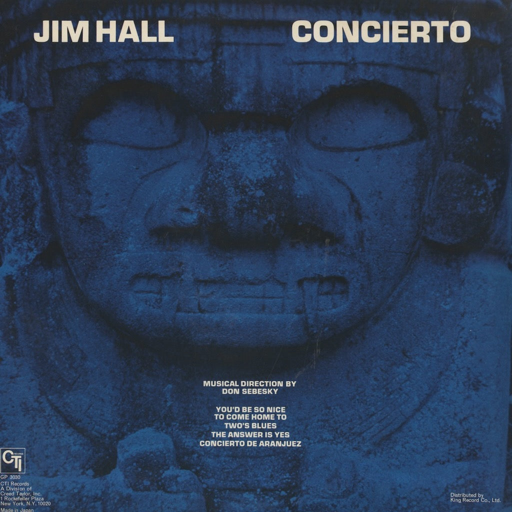 Jim Hall / ジム・ホール / Concierto (GP 3030)