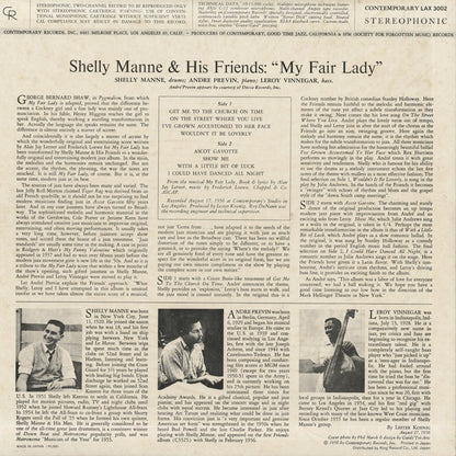 Shelly Manne / シェリー・マン / My Fair Lady (LAX3002)