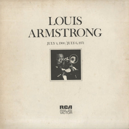 Louis Armstrong / ルイ・アームストロング / July 4,1900 - July 6,1971 -2LP (VPM-6044)